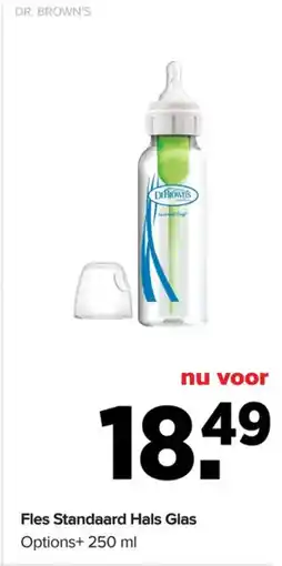 Baby-Dump Dr. Brown's Fles Standaard Hals Glas aanbieding