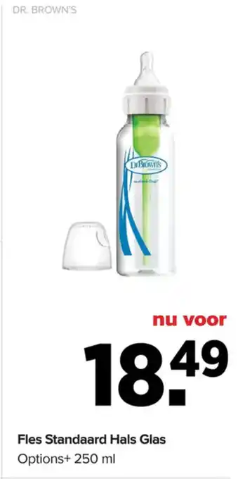 Baby-Dump Dr. Brown's Fles Standaard Hals Glas aanbieding