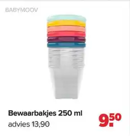 Baby-Dump BABYMOOV Bewaarbakjes 250 ml aanbieding