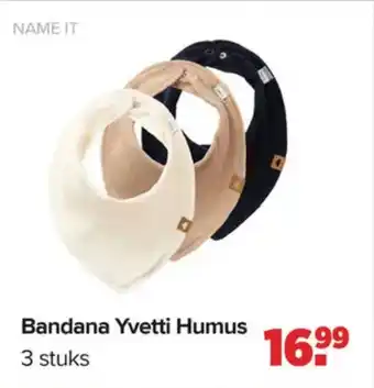 Baby-Dump Name It Bandana Yvetti Humus aanbieding