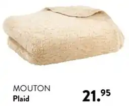 Casa Mouton plaid aanbieding