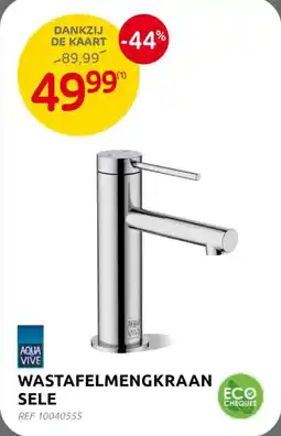 BricoPlanit Aqua vive wastafelmengkraan sele aanbieding