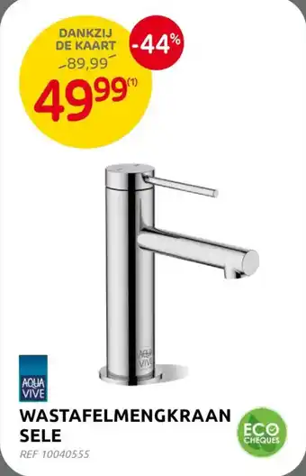 BricoPlanit Aqua vive wastafelmengkraan sele aanbieding