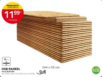 BricoPlanit Osb-paneel aanbieding