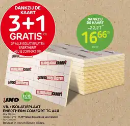 BricoPlanit Iko VB: isolatieplaat enertherm comfort TG alu aanbieding