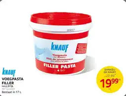 BricoPlanit Knauf voegpasta filler aanbieding