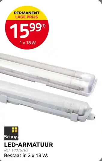 BricoPlanit Sencys led-armatuur aanbieding