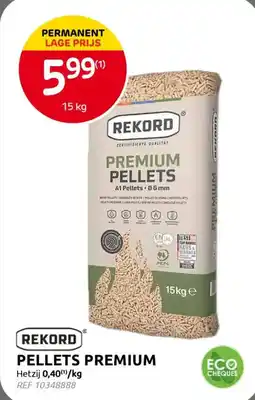 BricoPlanit Rekord pellets premium aanbieding