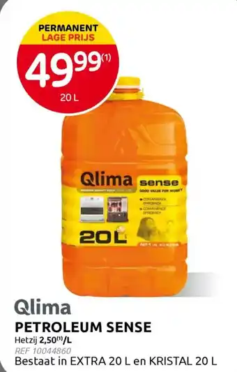 BricoPlanit Qlima petroleum sense aanbieding