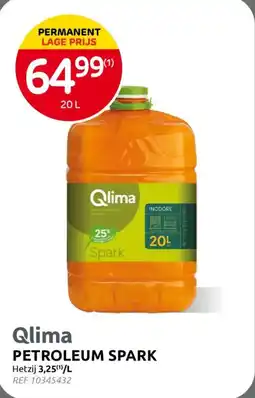 BricoPlanit Qlima petroleum spark aanbieding