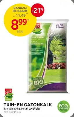 BricoPlanit Tuin- en gazonkalk aanbieding