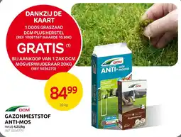 BricoPlanit Dcm gazonmeststof anti-mos aanbieding