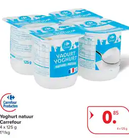 Carrefour Yoghurt natuur carrefour aanbieding