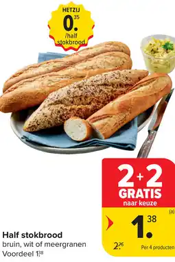 Carrefour Half stokbrood aanbieding