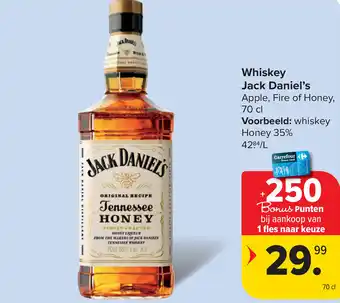 Carrefour Jack Daniel's whiskey aanbieding