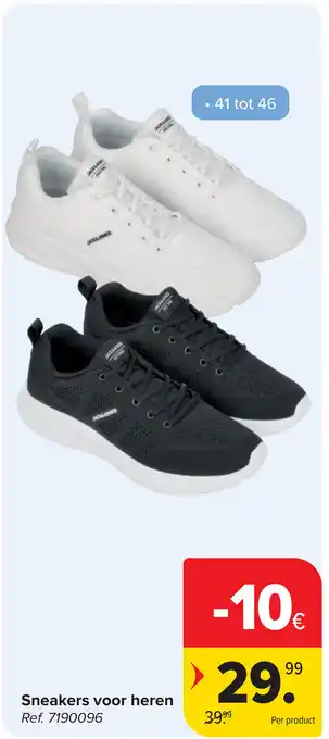 Carrefour Sneakers voor heren aanbieding