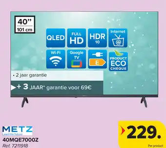 Carrefour METZ 40MQE7000Z aanbieding