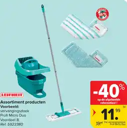 Carrefour Leifheit assortiment producten aanbieding