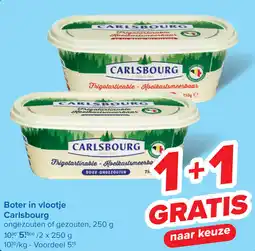 Carrefour Carlsbourg boter in vlootje aanbieding