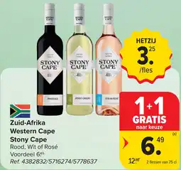 Carrefour Zuid-Afrika Western Cape Stony Cape aanbieding