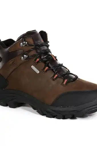 Decathlon De Burrell waterdichte, lederen wandelschoenen voor heren aanbieding