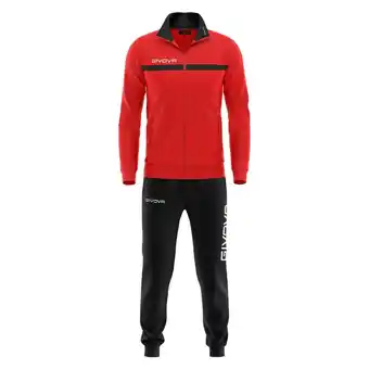 Decathlon Zip-up fleece trainingspak Givova One aanbieding