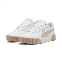 Decathlon Carina 2.0 sneakers voor dames PUMA White Rose Quartz Gold Pink aanbieding