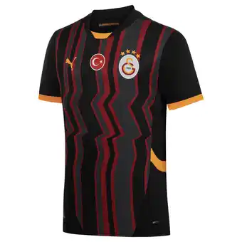 Decathlon Galatasaray SK 24/25 derde shirt voor heren PUMA Black Intense Orange aanbieding