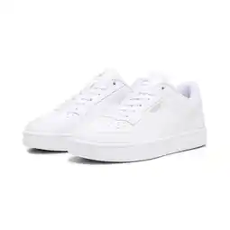 Decathlon PUMA Caven 2.0 sneakers voor jongeren PUMA White Silver Black Metallic aanbieding