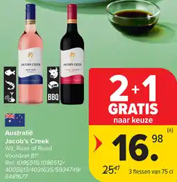 Carrefour Australië Jacob's Creek aanbieding