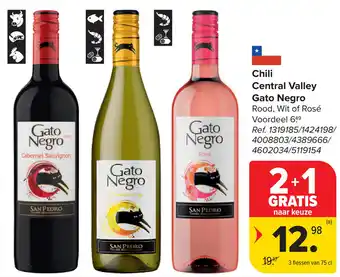 Carrefour Chili Central Valley Gato Negro aanbieding