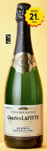 Carrefour Frankrijk Champagne Charles Lafitte Réserve Belle Cuvée aanbieding