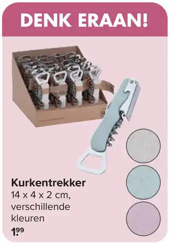 Carrefour Kurkentrekker aanbieding