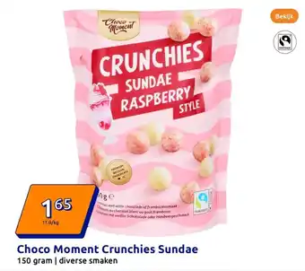 Action Choco Moment Crunchies Sundae aanbieding