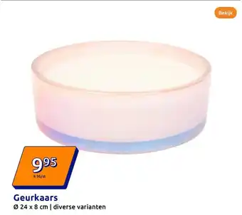 Action Geurkaars aanbieding