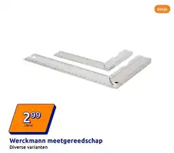 Action Werckmann meetgereedschap aanbieding