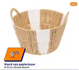 Action Mand van papiertouw aanbieding