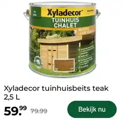 GAMMA Xyladecor tuinhuisbeits teak 2,5 L aanbieding