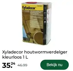 GAMMA Xyladecor houtwormverdelger kleurloos 1 L aanbieding