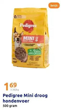 Action Pedigree Mini droog hondenvoer aanbieding