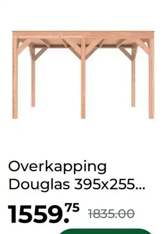 GAMMA Overkapping Douglas 395x255 aanbieding