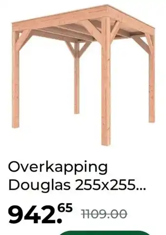 GAMMA Overkapping Douglas 255x255 aanbieding