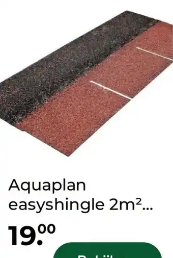 GAMMA Aquaplan easyshingle 2m² aanbieding