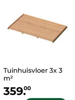 GAMMA Tuinhuisvloer 3x 3 m² aanbieding