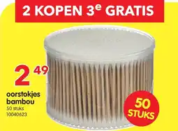 Yess oorstokjes bambou aanbieding