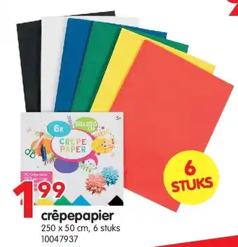 Yess crêpepapier aanbieding