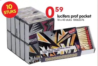 Yess lucifers prof pocket aanbieding