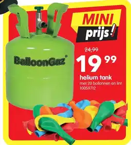 Yess helium tank aanbieding