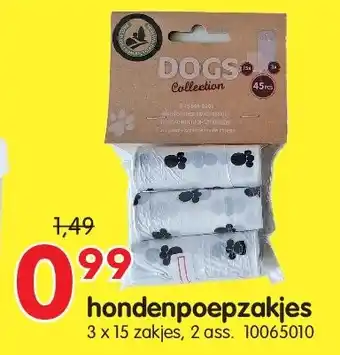 Yess hondenpoepzakjes aanbieding