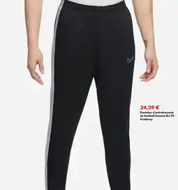 Intersport Pantalon d'entraînement de football homme Dri-Fit Academy aanbieding